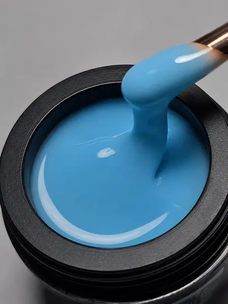 Gel Autonivelant Everin Candy Ombre 15gr- 04 - Gel Bleu Candy pentru Unghii