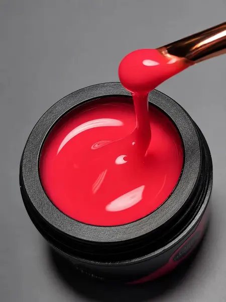 Gel Autonivelant Everin Candy Ombre 15gr- 06 - Gel Coral Neon pentru Unghii