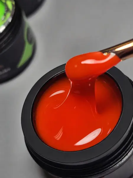 Gel Autonivelant Everin Candy Ombre 15gr- 08 - Gel Portocaliu Neon pentru Unghii