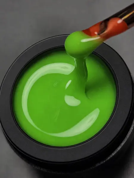 Gel Autonivelant Everin Candy Ombre 15gr- 16 - Gel Verde Neon Lime