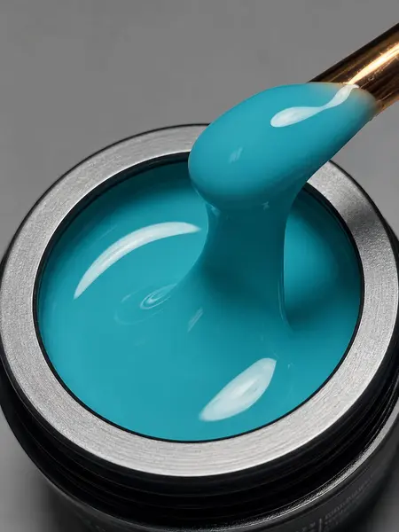 Gel Autonivelant Everin Candy Ombre 15gr- 19 - Gel Albastru Turcoaz Candy