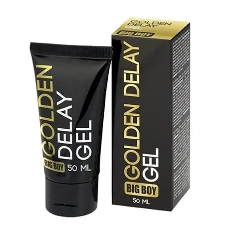 Gel Cobeco – Big Boy Golden Delay, pentru întârzierea ejaculării și control sporit, 50 ml