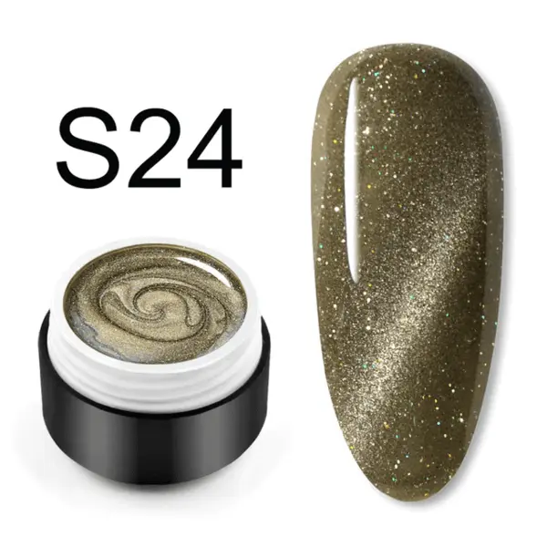 Gel color Cat Eye Laser Cat S24 - S24 - Everin.ro