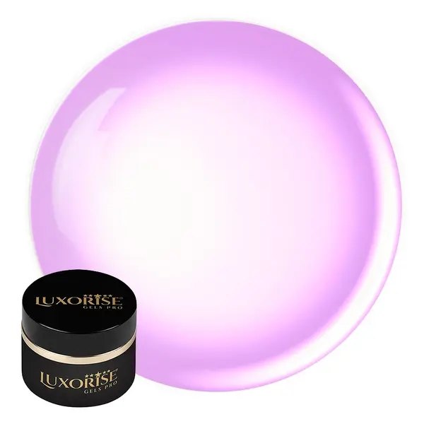Gel Constructie RevoFlex GlassStyle LUXORISE, 15ml - Fairy Whisper