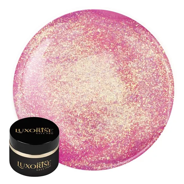 Gel Constructie RevoFlex Unicorn LUXORISE, 15ml - Sparkle Storm
