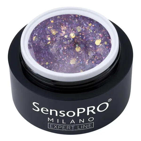 Gel Constructie Unghii Expert Line Petal Glow SensoPRO Milano - Iris Bloom, 15ml