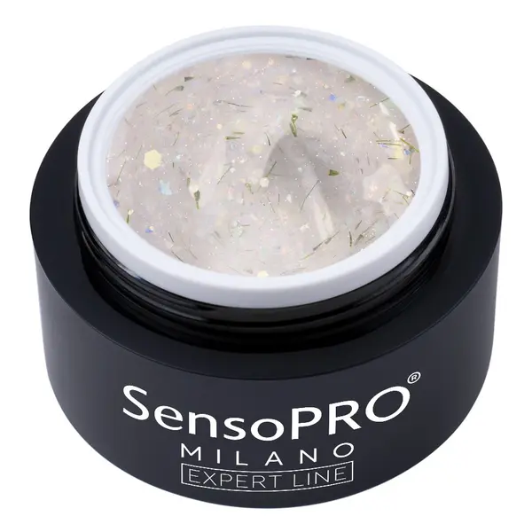 Gel Constructie Unghii Expert Line Petal Glow SensoPRO Milano - Ice Petal, 15ml