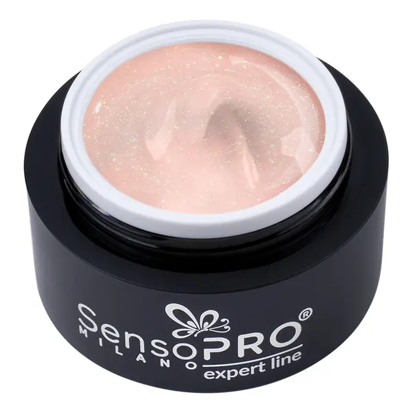 Gel Constructie Unghii Expert Line SensoPRO Milano - Champagne Latte 15ml