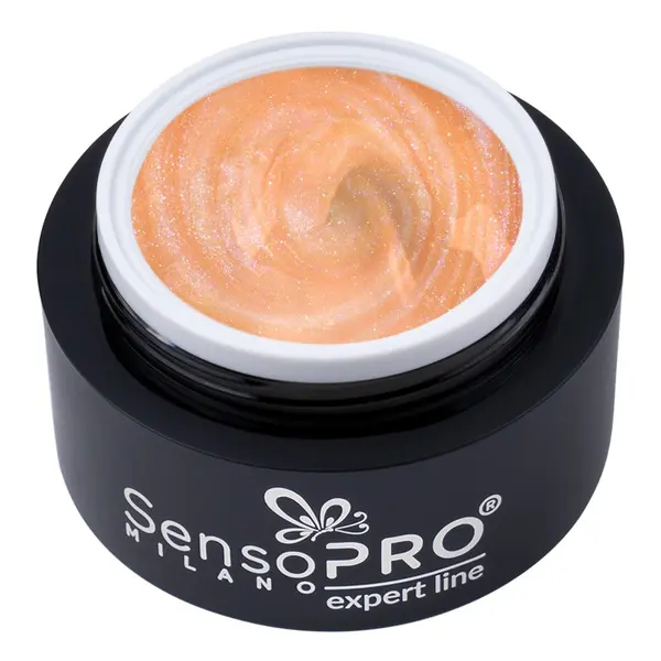 Gel Constructie Unghii Expert Line SensoPRO Milano - Coral Sunrise 15ml