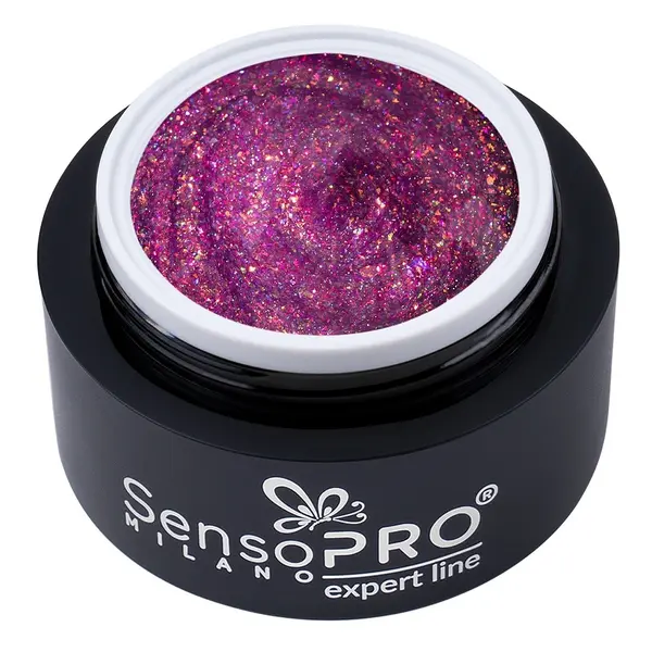 Gel Constructie Unghii Expert Line SensoPRO Milano - Sunset Rose 30ml