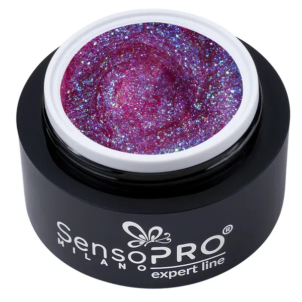 Gel Constructie Unghii Expert Line SensoPRO Milano - Twilight Reflection 15ml
