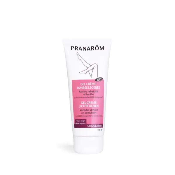 Gel-crema pentru picioare Jambes Legeres Bio, 100ml, Pranarom