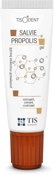 Gel cu salvie si propolis, 20ml, Tis Farmaceutic