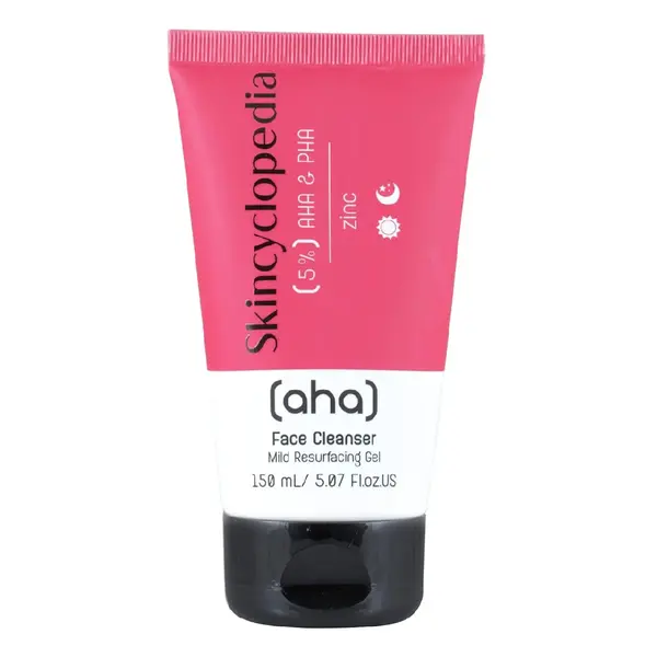 Gel curatare fata 5% Aha & Pha, 150 ml, Skincyclopedia