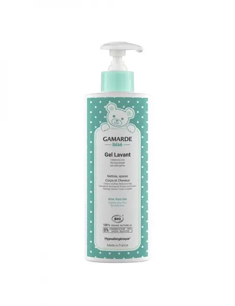Gel de baie corp si par bebelusi Gamarde