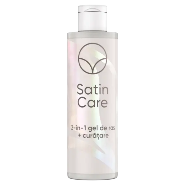 Gel de curatare 2 in 1 pentru zona intima Venus Satin Care, 190ml, Gillette