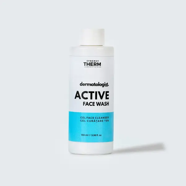 Gel de curățare blând - Active Face Wash 100 ml - pentru ten sensibil și problematic