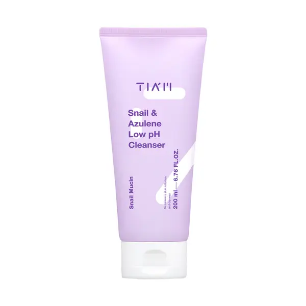 Gel de curățare cu pH scăzut și extract de melc și azulene, TIA'M, 200ml