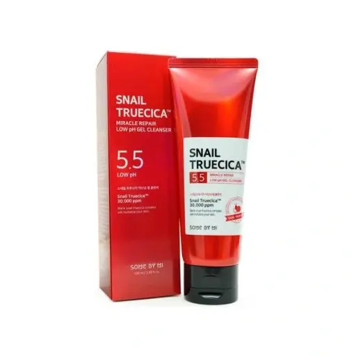 Gel de curățare cu pH scăzut și mucină de melc, Some By Mi, 100ml