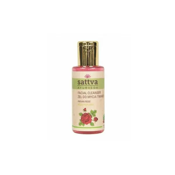 Gel de curatare fata cu Trandafir, 100ml - Sattva Ayurveda