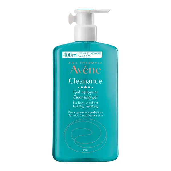 Gel de curatare pentru ten gras cu tendinta acneica Cleanance, 400 ml, Avene