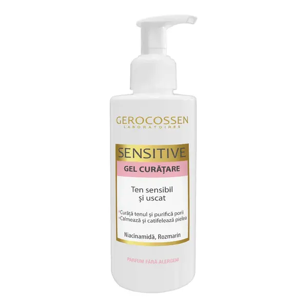 Gel de curatare ten sensibil si uscat Sensitive, 200 ml, Gerocossen