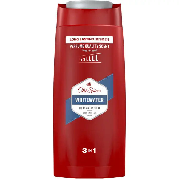 Gel de dus 3 in 1 Whitewater, 675ml, Old Spice