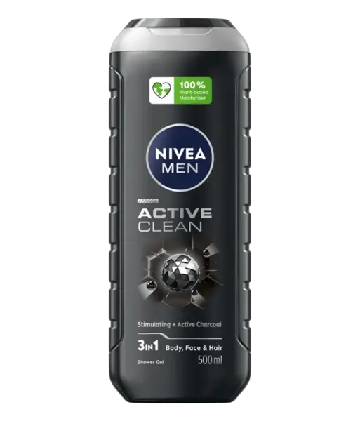 Gel de dus Active Clean, 500ml, Nivea