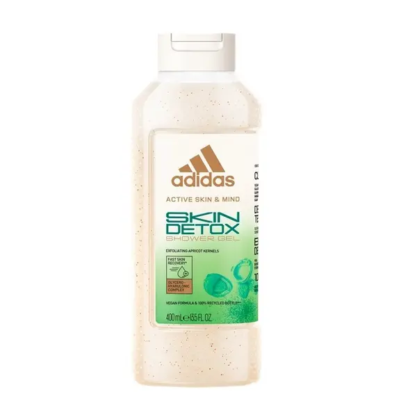 Gel de Dus Adidas, Skin Detox, Femei, 400 ml