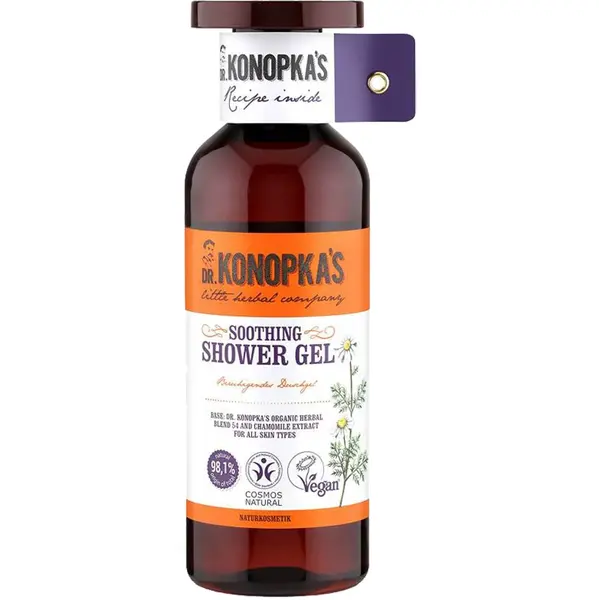 Gel de dus calmant, 500 ml, Dr. Konopka's