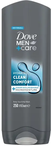 Gel de dus Clean Comfort, 250ml, Dove