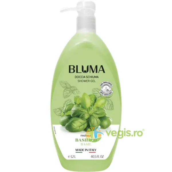 Gel de Dus Cremos cu Parfum de Busuioc 1.2L