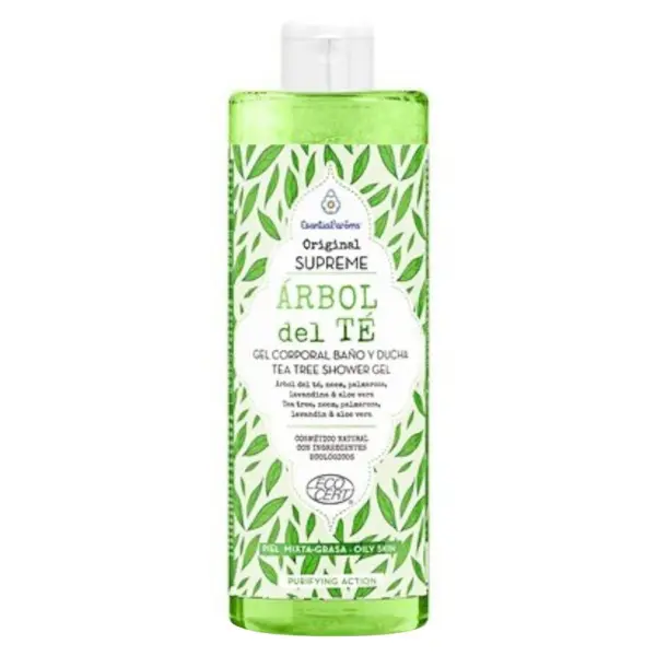 Gel de Dus cu Arbore de Ceai Dieteticos Intersa Esentialaroms, 500 ml
