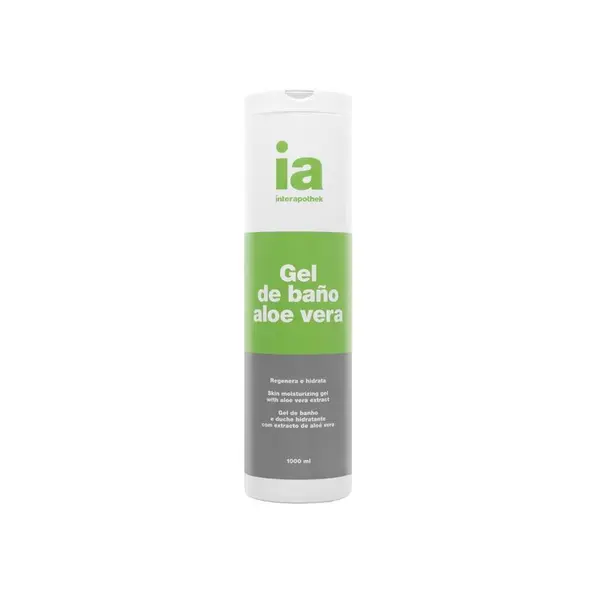 Gel de dus cu extract de aloe vera, Interapothek | 1000 ml