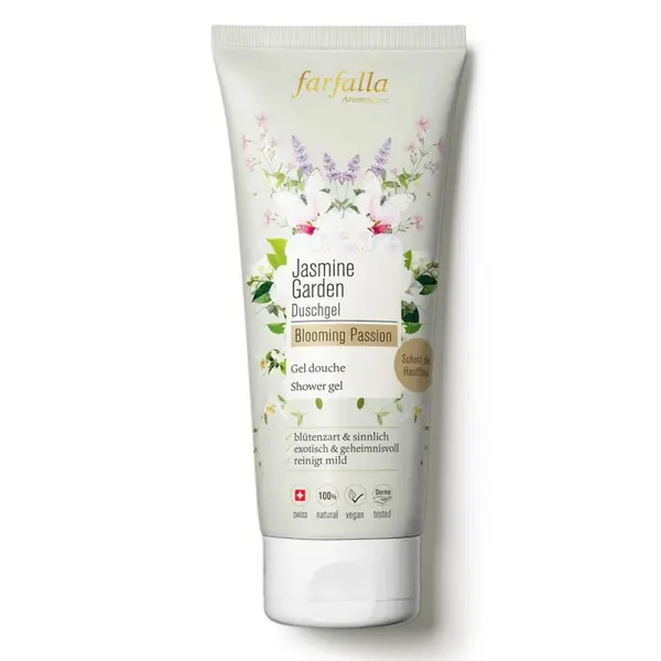 Gel de Dus cu Floare de Iasomie Biogast, Bio, 200 ml