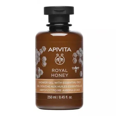 Gel de dus cu miere Royal Honey, 250ml, Apivita
