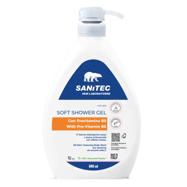 Gel de dus cu provitamina B5, 600ml, Sanitec