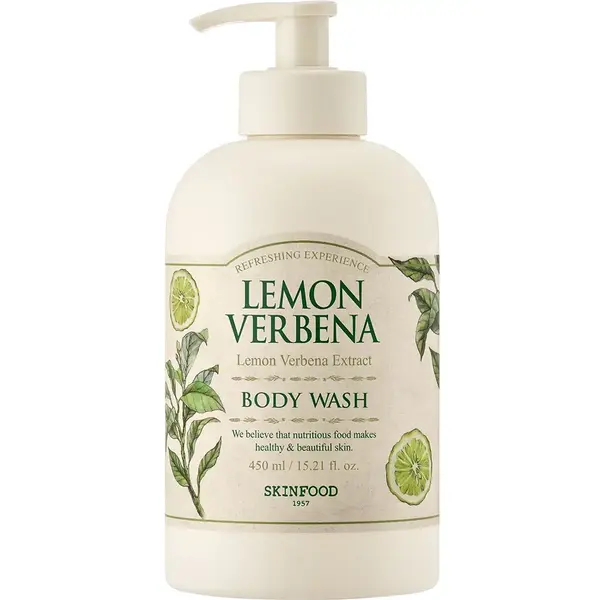 Gel de dus cu verbina si lamaie, 450ml, Skinfood