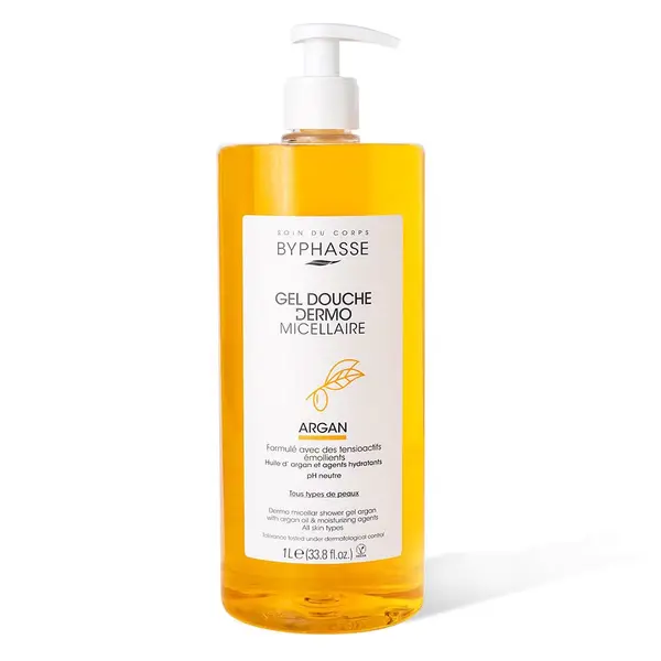 Gel de dus Dermo Micellaire Argan, 1l, Byphasse