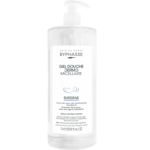 Gel de dus Dermo Micellaire Surgras,1l, Byphasse
