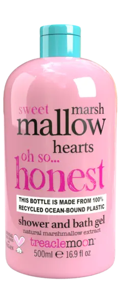 Gel de dus Marshmallow hearts, 500ml, Treaclemoon