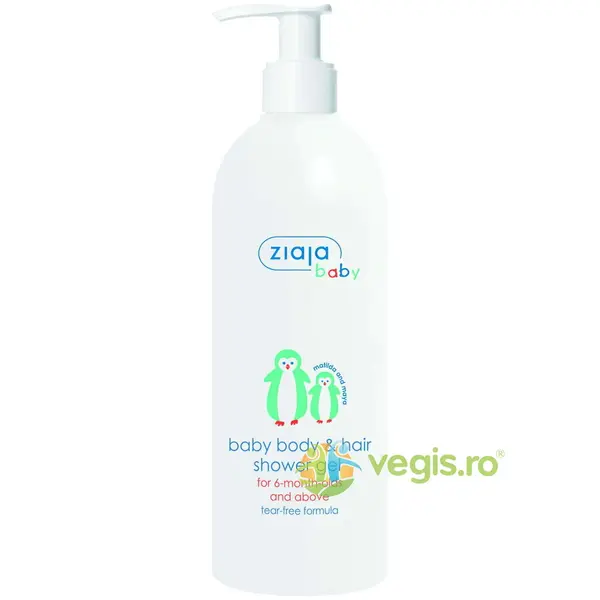 Gel de Dus Par si Corp pentru Bebelusi si Copii 6luni+ 400ml
