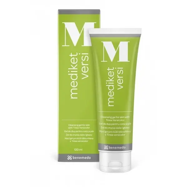 Gel de dus pentru corp si par Mediket Versi, Benemedo | 120 ml