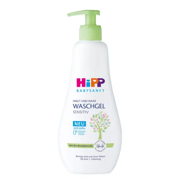 Gel de dus pentru par si corp, 400ml, Hipp