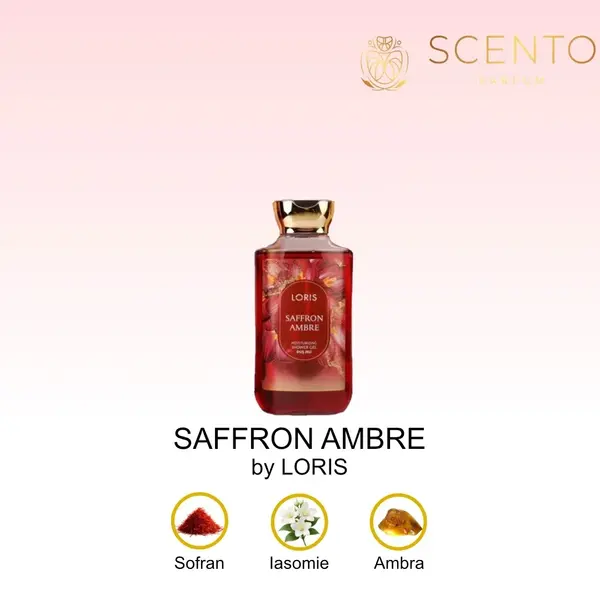 Gel de Duș Saffron Ambre by Loris - 295 ml
