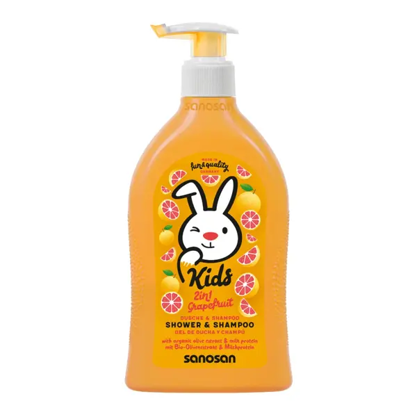 Gel de dus si sampon 2in1, 400 ml, Sanosan