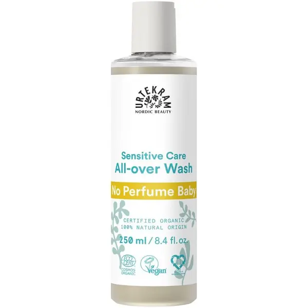 Gel de dus si sampon fara parfum pentru copii - 250 ml