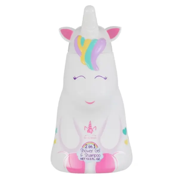 Gel de Dus si Sampon pentru Copii Eau My Unicorn Figurina 2D, 400 ml