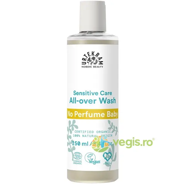 Gel de Dus si Sampon pentru Copii fara Parfum Bio 250ml