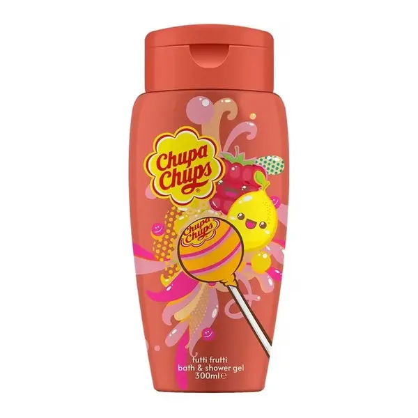 Gel de dus si spumant pentru copii Chupa Chups Tutii Frutti 300 ml